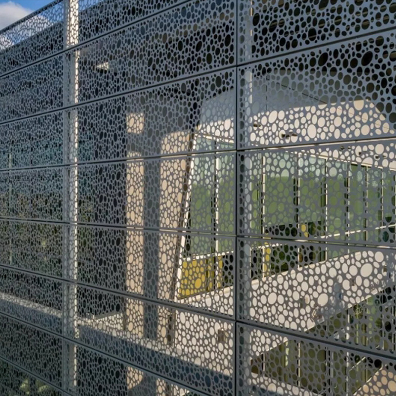 perforated metal art