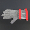 1101-Chainmail Glove Long Cuff With Textile Strap