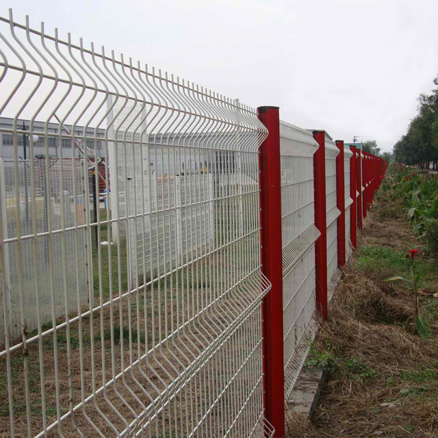 Curvy Welded Fence