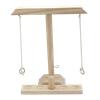 Ring Toss with Shot Ladder Fun Hook And Ring Game Handmade Wooden Interactive Game for Home And Party
