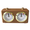 Chess Go Timer Professional Mechanical Analog Chess Clock Count Down Timer for Chinese Chess Board Game No Battery Need