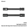 TW-040 High-Quality Tire Wrench: Alloy Steel with Integral Heat Treatment 21-23,22-24,24-27,32-33