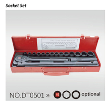 DT0501 1/2" Dr.17PCS Manual Sockets Wretch Set