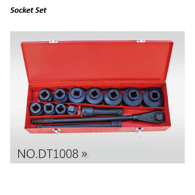 DT1008 1“ 15PCS 12-PT Air Impact Sockets