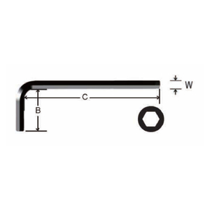 L-type hex key set