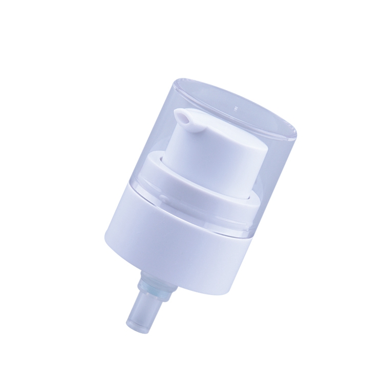 Pompe de traitement en plastique pour emballage de soins de la peau, pulvérisateur 24/410, pompe à crème avec capuchon, crème de fond de teint à vendre, pompe à crème pour la peau