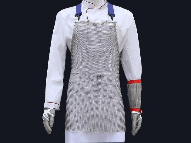 Stainless Steel Cut Resistant Chainmail Metal Mesh Apron