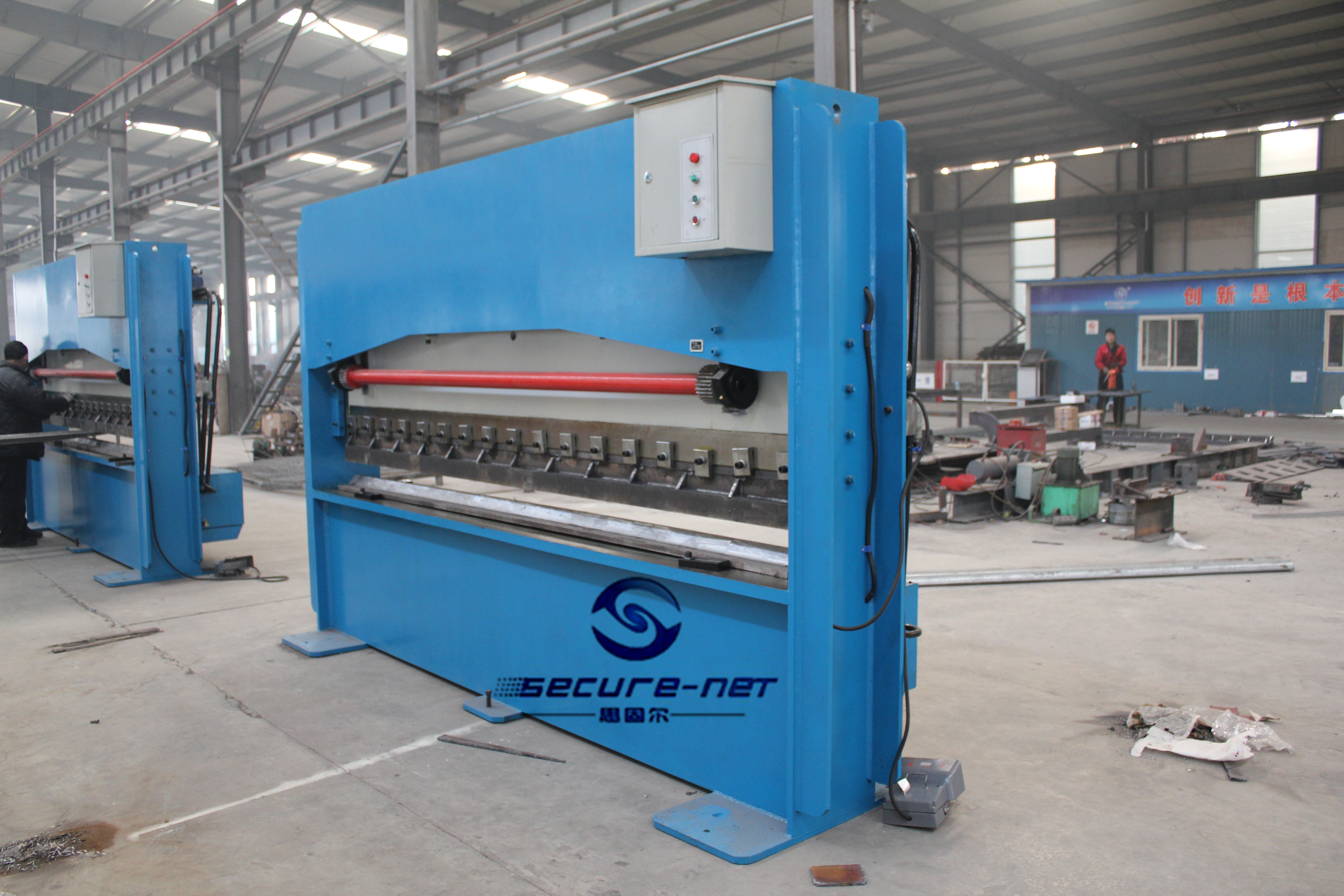 Secure-nett mesh bending machine