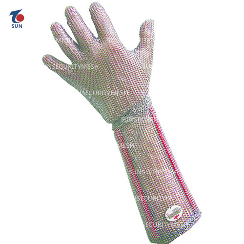 Safety Cut Proof Stab Resistant Stainless Steel Wire Metal Mesh Glove