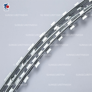 Straight Line Razor Wire