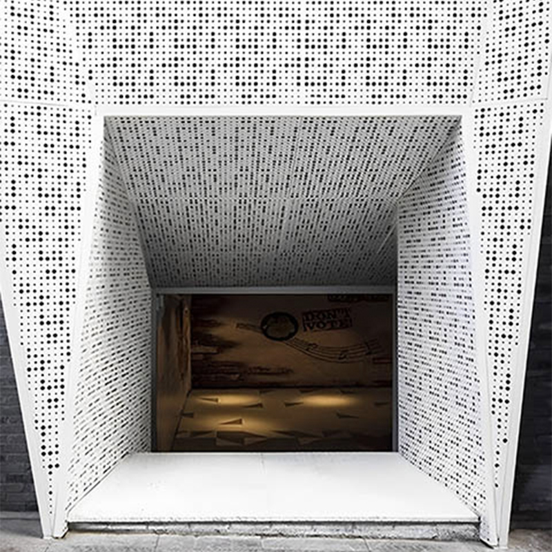 steel perforated panels
