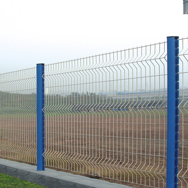 Curvy Welded Fence