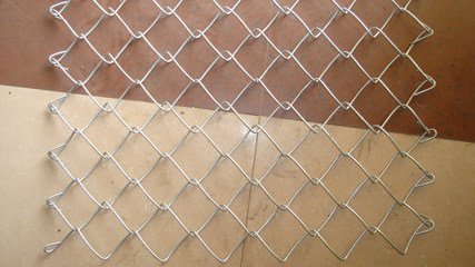 Beautiful Chain Link Fence In Parks