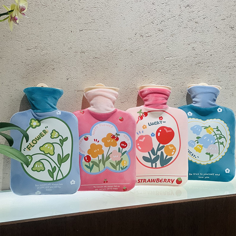 THVALUE Hot Water Bottle Rubber Water Bottle 2L China Wholesales Manufacture Hot Water Bottle 500ml -1000ml-2000ml
