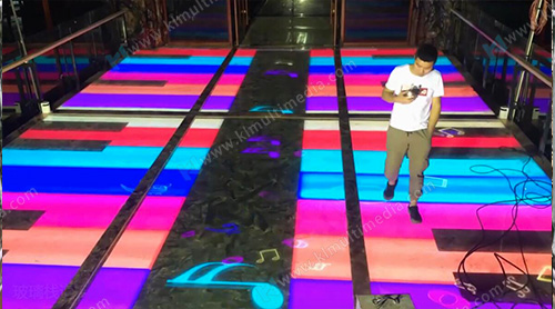 شاشة LED أرضية