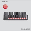 TW-BD-210410 1/2" Dr. 10pcs Air Impact Sockets(Material: CR-MO) 78mm