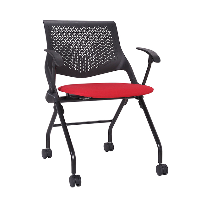 KB-5815 Wholesale Staff Chair Conference Folding Chair with Armrest