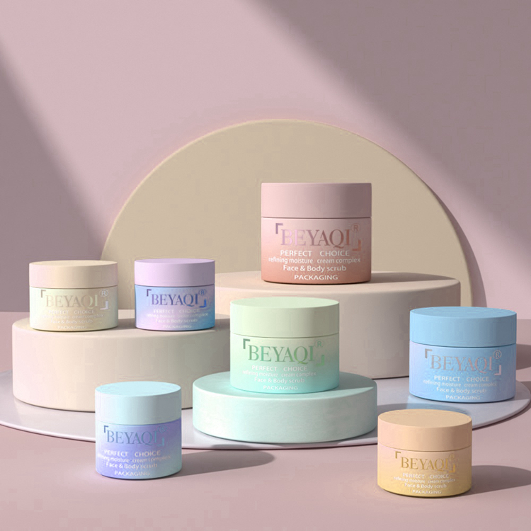 Frasco de creme de vidro fosco para cosméticos 5g 10g 15g 20g Frasco de creme de vidro para cosméticos por atacado
