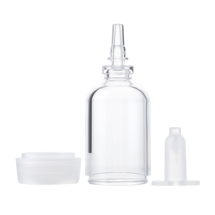 Cosmétique AS plastique personnalisé Recyclable soins de la peau 5 ml 10 ml 15 ml bouteille de sérum corporel, emballage de bouteille d'essence, bouteille d'huile d'essence