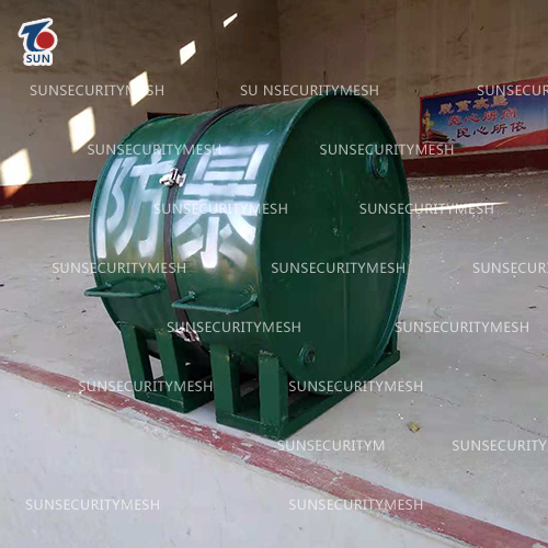 Mobile Razor Wire Security Barrier