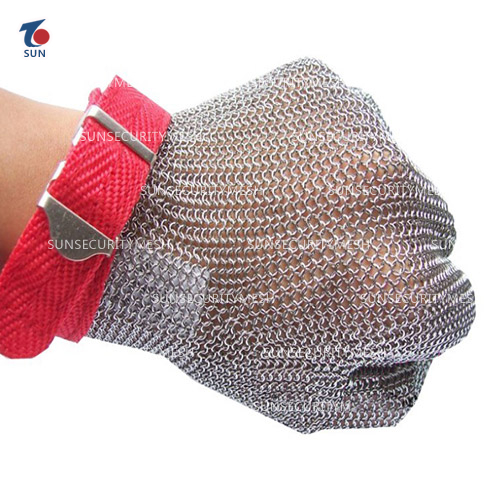 Safety Cut Proof Stab Resistant Stainless Steel Wire Metal Mesh Glove