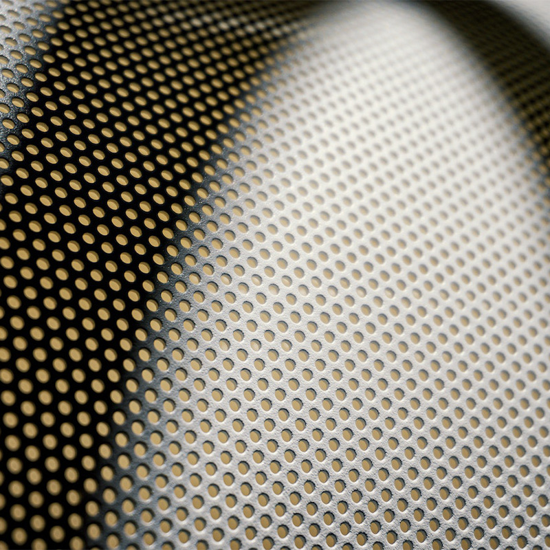 custom perforated panel