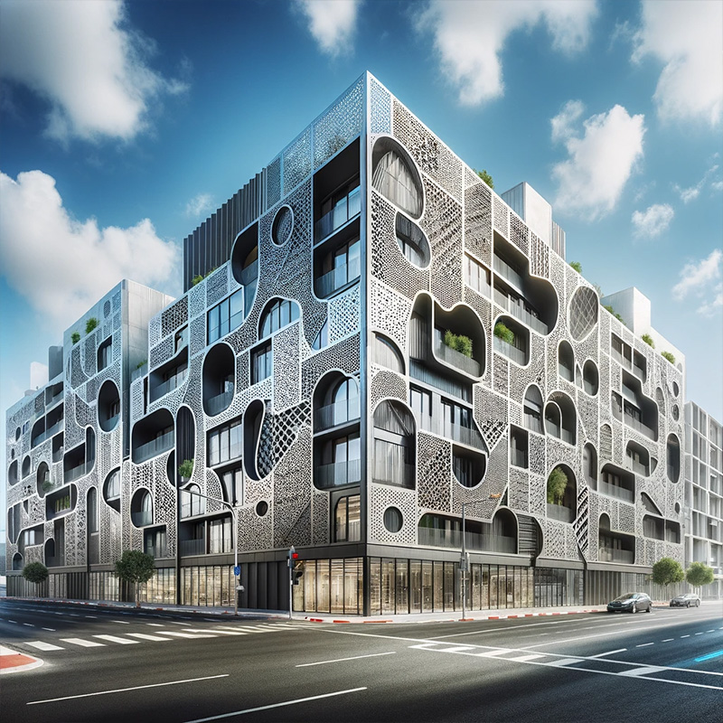 perforated metal panels