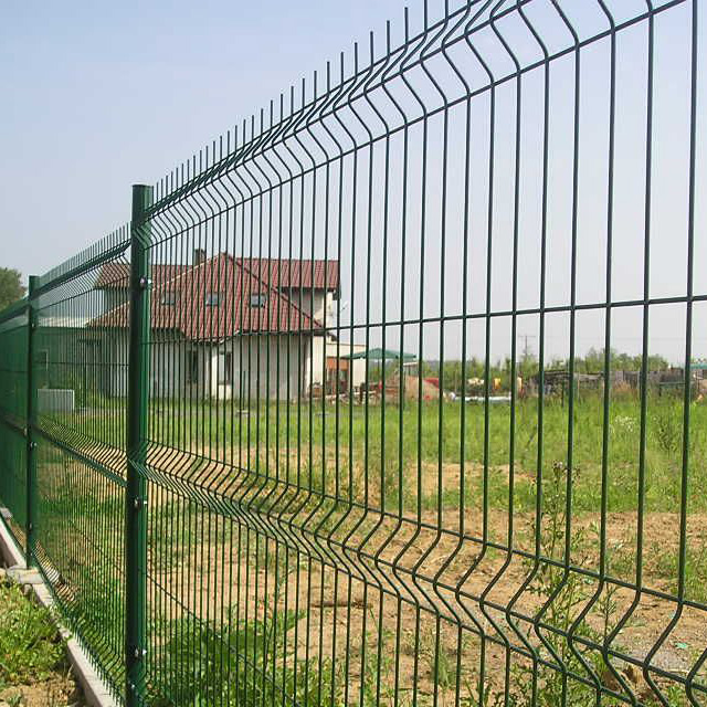 Curvy Welded Fence