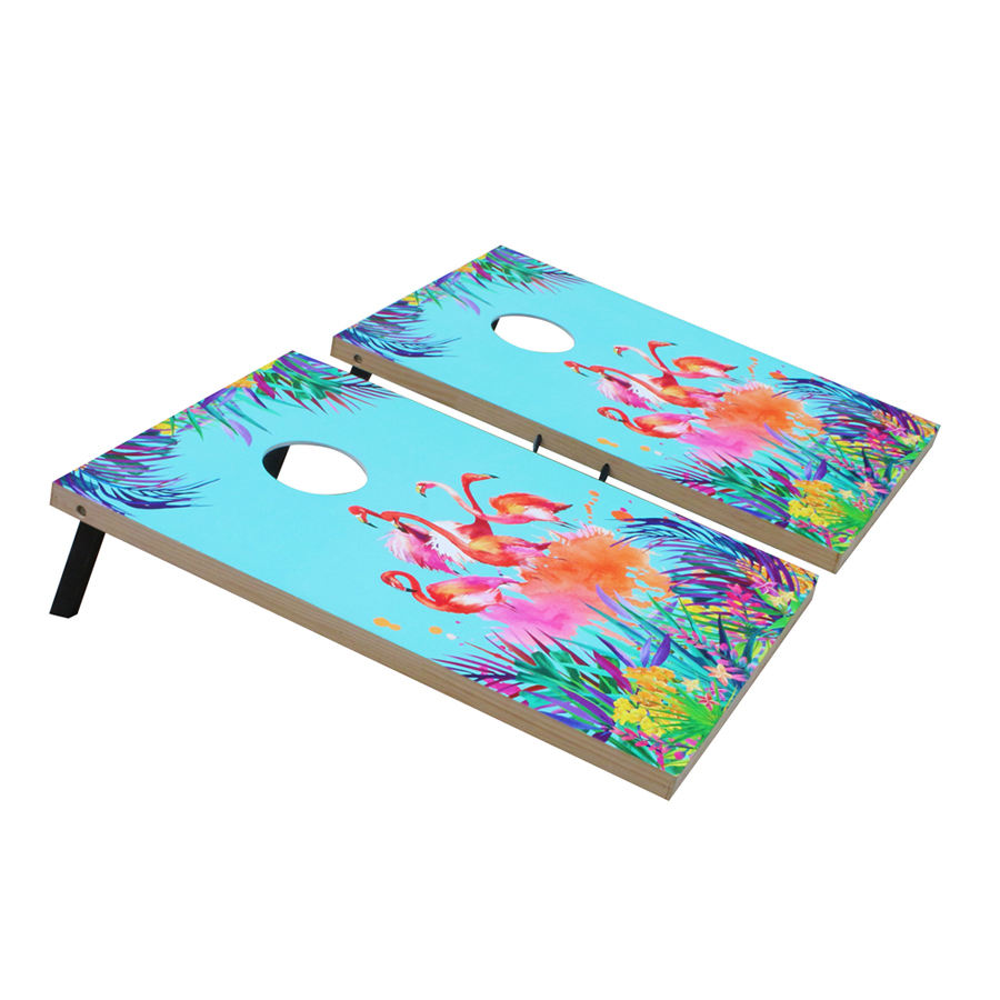 Pro Pinewood Corn hole Bean Bag 90X60CM Portable Game Set Professional Cornhole Boards Cornhole Game Solid Wood Outdoor Toss Set