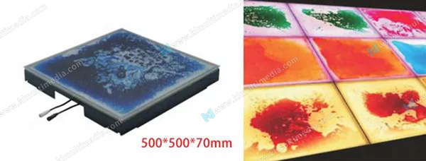 مصباح بلاط الأرضية بالحبر