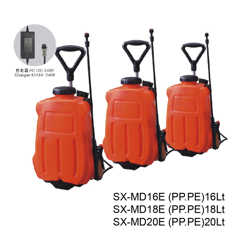 Electric Sprayer-SX-MD16E (PP.PE)16Lt+SX-MD18E (PP.PE)18Lt+SX-MD20E (PP.PE)20Lt