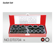 DT0704 1/2" Dr.20PCS Air Impact Sockets (Metal Box)