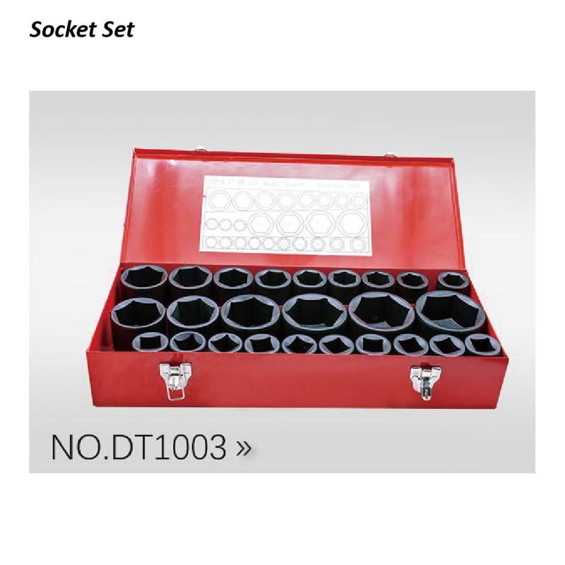 DT1003 1“ 25PCS Air Impact Sockets