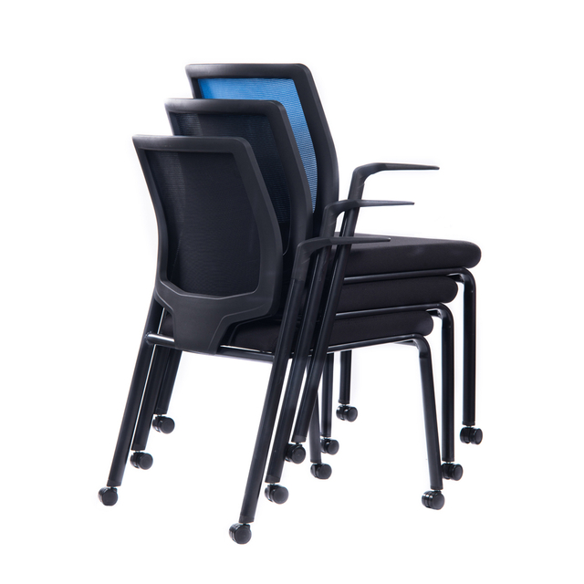 KABEL New mesh training chair folding staff chair with movable castor