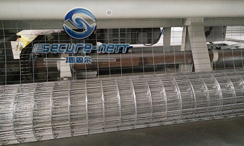 China hot-dipped galvanized electric welded wire mesh rolls making machine
