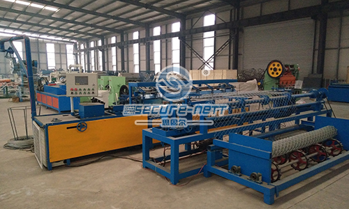 Fully Automatic Diamond Mesh Chain Link Fence Machine