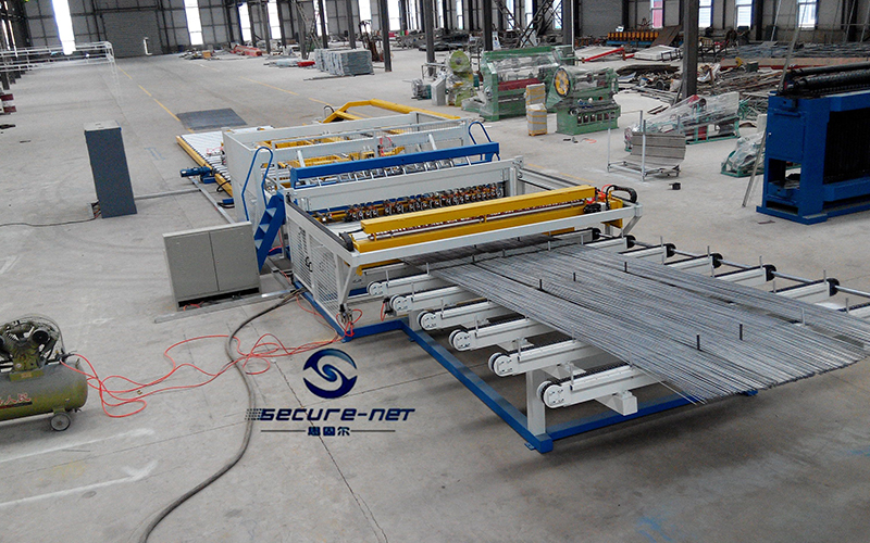 PLC construction reinforce mesh weld machine