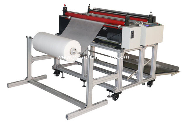 Roll to Sheet Cutting Machine for PE Sheets, PE Film Roll to Sheet Cutting Machine
