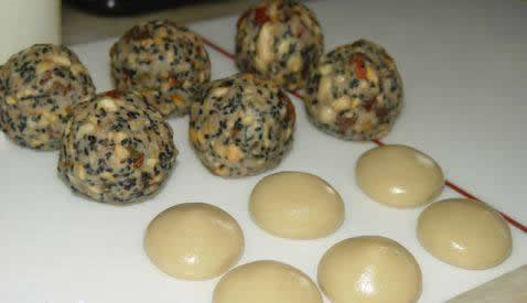 欧美佳教你做五仁月饼