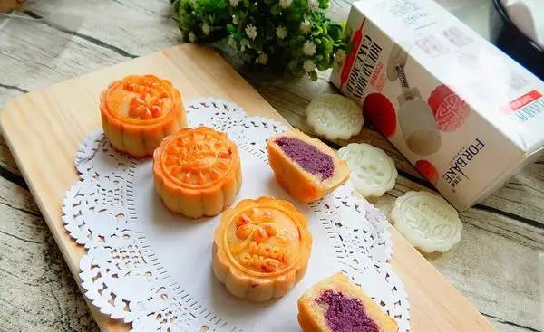 紫薯月饼的做法