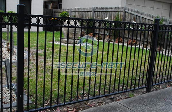 Galvanized Steel Garrison Fence