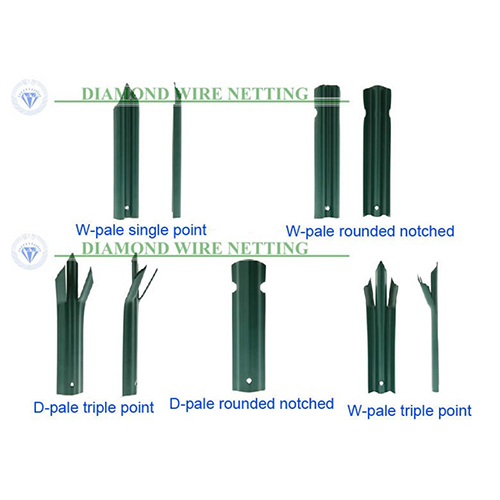 Steel palisade fencing