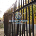 Steel palisade fencing