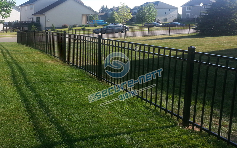 Flat Top Steel Fencing