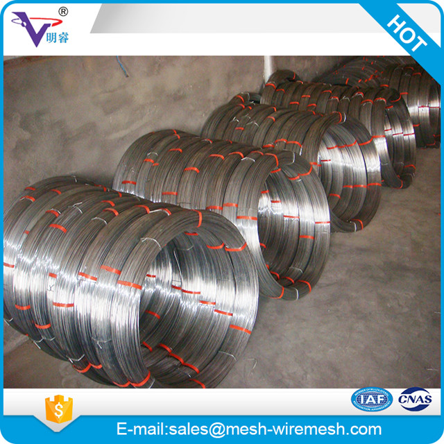 High tensile Hot dip Galvanized Oval wire for cattle fence
