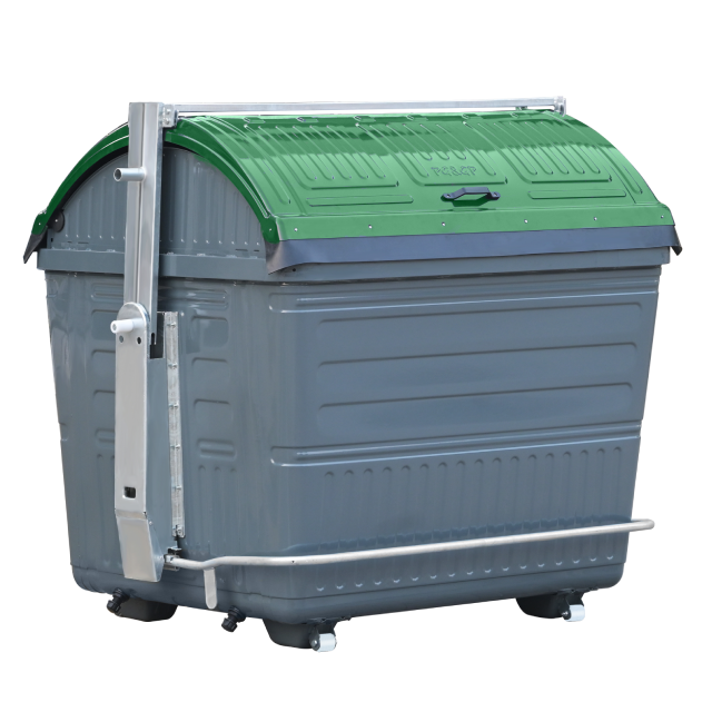2025 nuevo diseño de 2400 litros de galvanización recipiente de desechos de acero