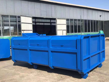 Compactador de contenedores con gancho elevador de 5m3