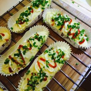 跟欧美佳学烘焙，葱香芝士面包的做法