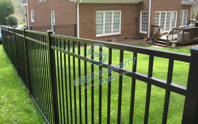 Flat Top Steel Fencing