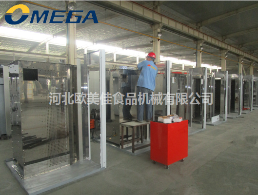 欧美佳柔风旋转烤炉生产车间